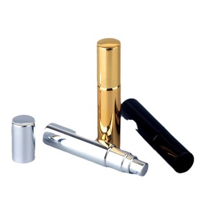 Mini Small 10ml Portable Refillable <b>Perfume</b> Spray <b>Bottle</b> Glass Pump Sprayer Electroplated <b>Empty</b> Cosmetic Container - Product Image 4