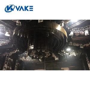 Tốc độ cao 2000kg Tải Công suất động cơ mini nâng điện chạy bằng tời 220V ứng dụng sân khấu Hợp kim nhôm di động - Product Image 4