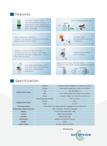 Nuevo MODELO DE Focímetro de China, medidor de lente automático Digital, lenómetro de alta calidad TL6800 con PD, UV, impresora y luz verde azul - Product Image 3