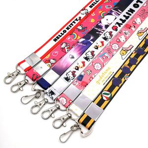 Lanière promotionnelle personnalisée en polyester imprimé avec logo sur mesure, plusieurs clips métalliques disponibles, cadeaux publicitaires - Product Image 4