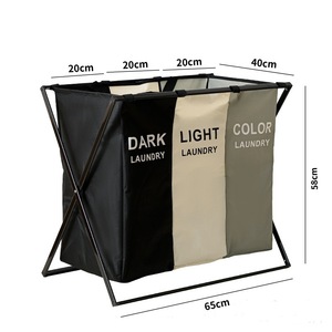 <span class=keywords><strong>Cesto</strong></span> de <span class=keywords><strong>Ropa</strong></span> Plegable Grande de Tela Oxford, Bolsa de Almacenamiento de <span class=keywords><strong>Ropa</strong></span>, Organizador, Cesta para <span class=keywords><strong>Ropa</strong></span> <span class=keywords><strong>Sucia</strong></span> y Uso Doméstico - Product Image 2