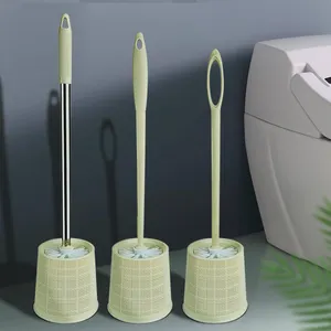 Plastic household toilet brush set that saves transportation costs and is easy to store