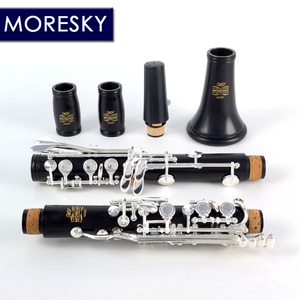 MORESKY Clarinette 17 clés Sib à trous fermés en Ébène/Grenadille, Modèle Spécial M301 - Product Image 2