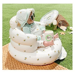 Inflatable air Baby Chair for Dining Self Inflating Baby Chair with Backrest Inflatable <b>Sofa</b> Baby - Product Image 3