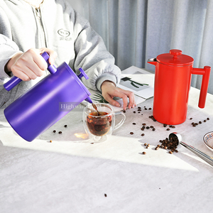 Cafetière HIGHWIN isolée à double paroi en acier inoxydable de qualité alimentaire - Product Image 2