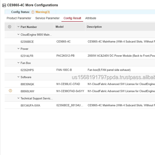 88035NQJ N1-CE98LIC-CFFD N1-CloudFabric Foundation SW License for CloudEngine 9800