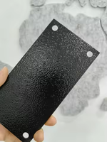 RAL9005 Termosetik Siyah Kaba Dokulu Epoksi Polyester Sprey Toz Boya Tekne ve Araba için