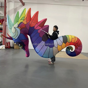 Khổng lồ khổng lồ lớn đi bộ trang phục chiếu sáng <span class=keywords><strong>hippocampus</strong></span> con rối <span class=keywords><strong>Inflatable</strong></span> cho diễu hành hiệu suất - Product Image 5