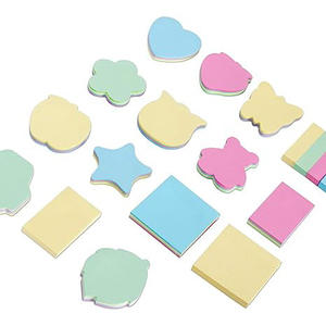 Bright Colors Custom Recyclable Super Adhesive <b>Sticky</b> <b>Notes</b> Assorted Sizes Mini Memo Pads for Office Home School Supplies - Product Image 2