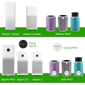 Elemento de filtro purificador de aire Black International Edition con RFID compatible con Xiaomi 1 2 <span class=keywords><strong>3</strong></span> 2S 2H 3M Pro Filter - Product Image 5