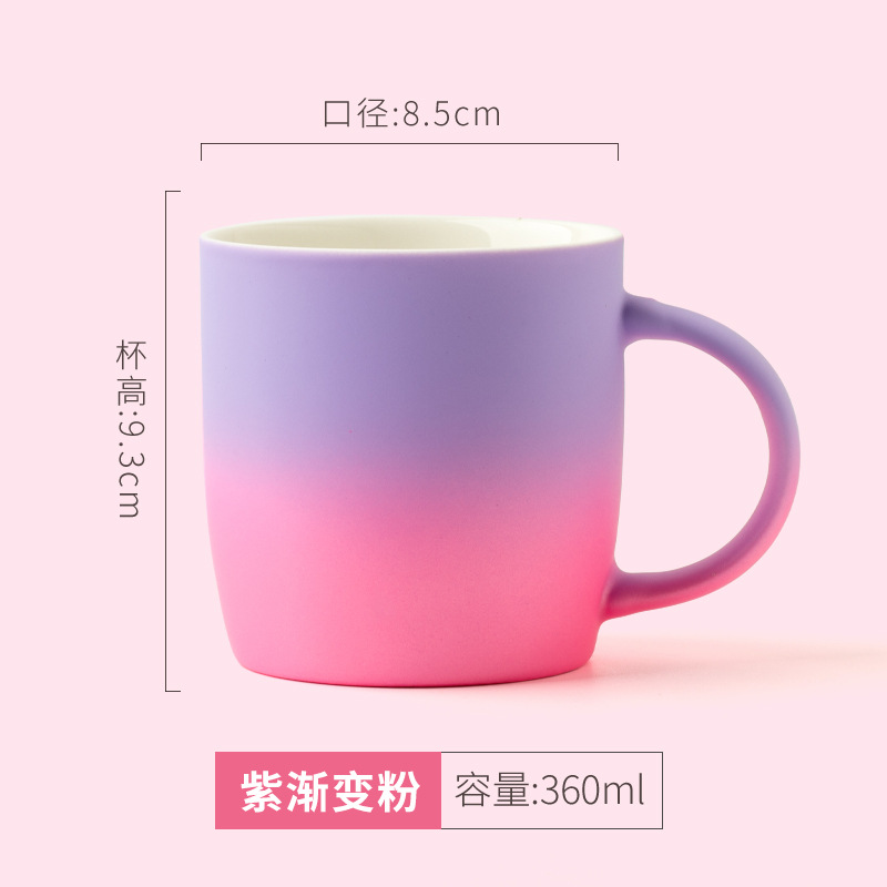 Degradado de morado a rosa (Dream Cup)