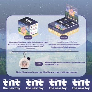 Authentique TNTSPACE DORA <span class=keywords><strong>Moonlight</strong></span> & Star Trail Blind Box, Pendentif en vinyle et peluche, Poupée célèbre sur internet, Figurine tendance, Cadeau - Product Image 2