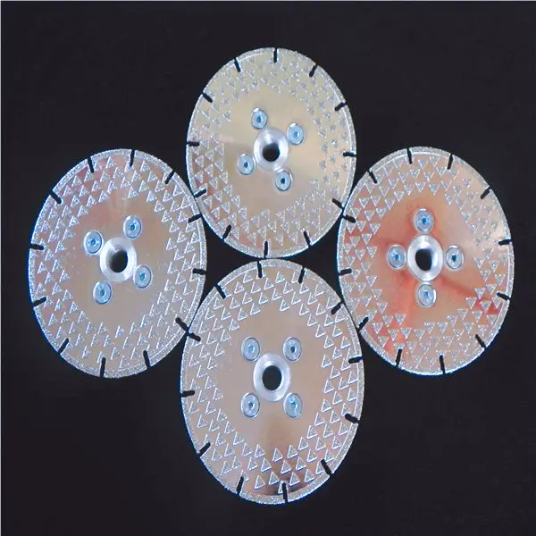 Segment de jante 115mm 4.5 pouces scies à pierre disque de diamant de dinde pour couper la lame de diamant en verre circulaire