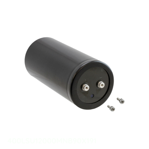 Condensateur de montage sur châssis à vis 400V 12000uF 20% en aluminium, référence 400LSU12000MNB90X191, Distributeur agréé - Product Image 1