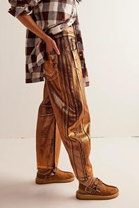 <span class=keywords><strong>Jeans</strong></span> da Donna <span class=keywords><strong>a</strong></span> Gamba Larga in Cotone, <span class=keywords><strong>Vita</strong></span> <span class=keywords><strong>Bassa</strong></span>, Stile Vintage con Patchwork, Pantaloni Casual - Product Image 4