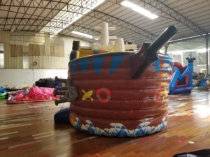 Tobogán Inflable Pirata Spring Empire para Niños y Adultos, Material de PVC, Modelo Castillo Combo, Capacidad de 800 kg, 12 - Product Image 4