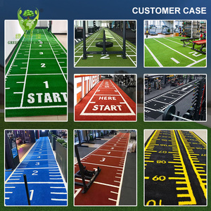 <span class=keywords><strong>Tapis</strong></span> de sol synthétique pour salle de sport 16 mm, piste de luge, <span class=keywords><strong>gazon</strong></span> artificiel, motifs et logos personnalisés, <span class=keywords><strong>gazon</strong></span> de gym - Product Image 5