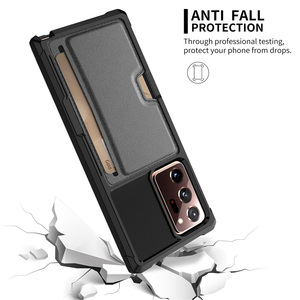 Étui portefeuille à absorption magnétique en cuir PU de luxe pour <span class=keywords><strong>Samsung</strong></span> Galaxy <span class=keywords><strong>Note</strong></span> 20 <span class=keywords><strong>10</strong></span> / <span class=keywords><strong>Note</strong></span> 20 Ultra <span class=keywords><strong>10</strong></span> <span class=keywords><strong>plus</strong></span> porte-cartes <span class=keywords><strong>Flip</strong></span> <span class=keywords><strong>Cover</strong></span> - Product Image 4