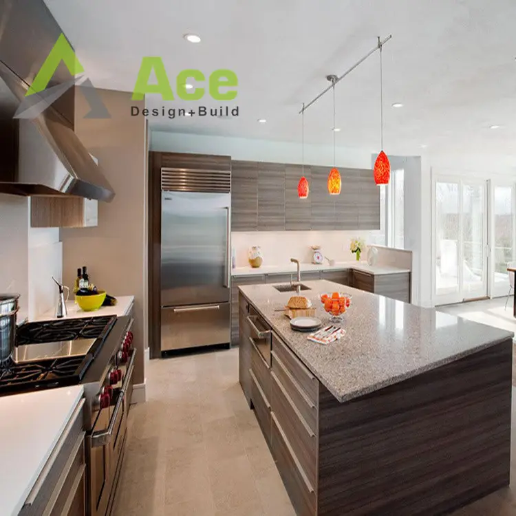Ace Kitchen Cabinets Modern Solid Wood Luxury Cupboard modular kitchen furniture manufacturer Kitchen Cabinets