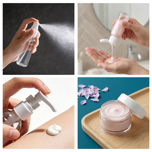 Customized Portable Travel Size Plastic <b>Bottles</b> Empty Packaging Set for Cosmetic Shampoo Lotion - Product Image 4