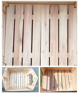 Caseta de madera para perros, Jaula de madera para exteriores - Product Image 6