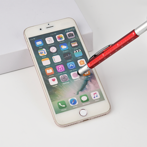 6 trong 1 đa-công cụ Stylus Pen với mức độ tinh thần đo quy mô Screwdriver ballpoint-biểu tượng tùy chỉnh có sẵn - Product Image 5