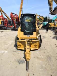 Minicargadora de Ruedas Caterpillar CAT246d Original de Japón, Usada en Excelentes Condiciones, 3 Toneladas, Motor y Caja de Cambios de 55kw - Product Image 3