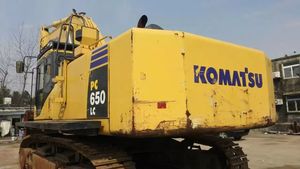 Enorme Escavação komatsu Pc650LC-8 Original Japão Com Alto Custo-benefício Boa Condição Escavadeira Hidráulica para Venda - Product Image 5
