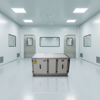 Unité de traitement d'air à haut rendement énergétique, unité de traitement d'air par conduits pour usage hospitalier et industriel