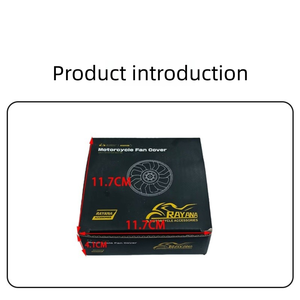 Accessoires de modification de moto, cache-ventilateur de moteur en alliage d'aluminium CNC, plusieurs couleurs au choix, haute qualité - Product Image 6