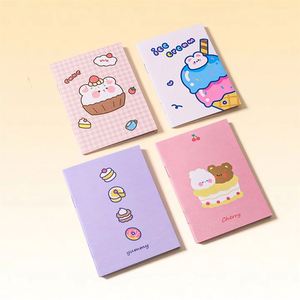 Hot Selling Cute Cartoon Pocket Hardcover Leather/PVC PP Fabric Custom Logo Printed Kawaii Stationery Gift <b>Small</b> A5 Paper Memo - Product Image 3