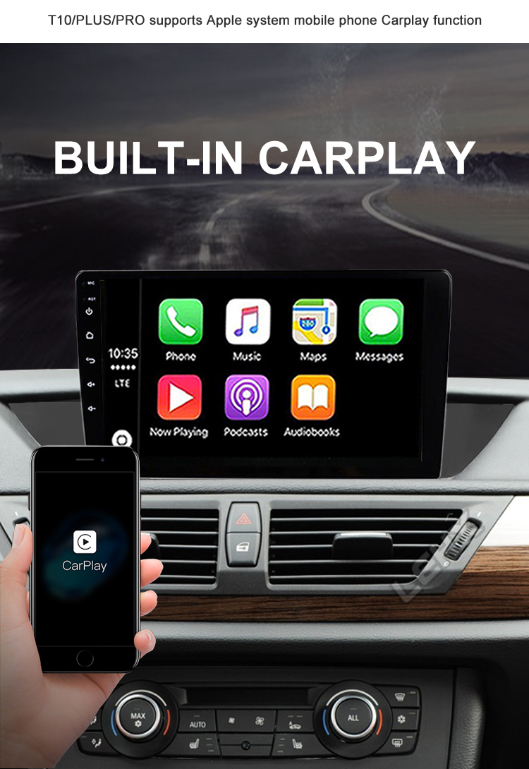 10.1 inch touch screen car multimedia gps navigation head unit system for bmw x1 e84 2009-2012 android 11