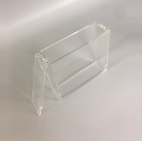 Étui de présentation de marque en acrylique transparent de haute qualité, résistant aux UV, épaisseur 4 mm, personnalisé pour boîte de boosters YuGiOh