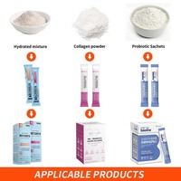Automatische Multilane 5-baans achteraf verzegelende stick sachet zakjes verpakkingsmachine voor elektrolyten en glucosepoeder in kartonnen dozen