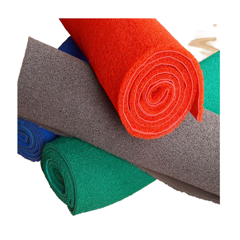 Entrance Door Mat Household Plastic Loop PVC Doormat Roll Material Cuttable Spin-on Carpet