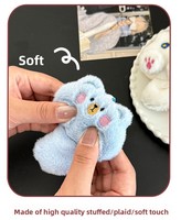 Gantungan Kunci Boneka Kucing Lucu, Liontin Cantik untuk Wanita, Gantungan Tas Kartun Berkualitas Tinggi, Hadiah Kecil