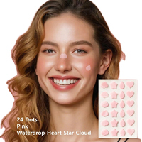 Patchs Hydrocolloïdes Esthétiques en Forme de Cœur, Étoile et Nuage pour l'Acné – Autocollants Anti-Boutons pour le Soin des Imperfections du Visage – Marque Privée Personnalisée
