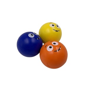 Balle anti-stress en PU de forme ronde, couleur personnalisable, jouet promotionnel - Product Image 4