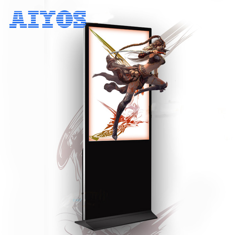 floor standing advertising display