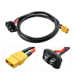 Electric Bike Battery Box <b>Adapter</b> Cable 6P Male <b>Plug</b> To Xt90 Lipo Connector DC <b>Power</b> Extension Wire For Electric Bicycle - Product Image 1
