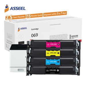 Asseel CRG069 cartuccia Toner <span class=keywords><strong>CRG</strong></span>-069 CRG069H <span class=keywords><strong>CRG</strong></span> 069 compatibile per Canon Ic MF752dw LBP674Cx LBP673Cdw LBP673Cdn Toner Gpr7 - Product Image 1