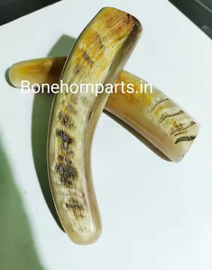 อุปกรณ์ตกแต่งรูปสัตว์ในทะเลทำจากธรรมชาติแกะสลักรูปเขาควายขัดเงาสามารถปรับแต่งได้หลากหลายขนาด - Product Image 4