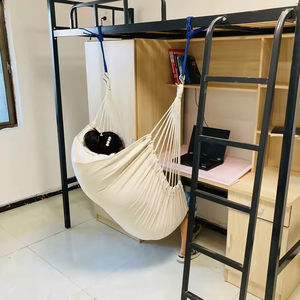 Silla Columpio Individual Pequeña para Adultos para Exteriores con Cuerda y Lona Resistente, Capacidad de 150 kg, <span class=keywords><strong>Hamaca</strong></span> Colgante para Acampar y Uso <span class=keywords><strong>en</strong></span> el Patio - Product Image 2