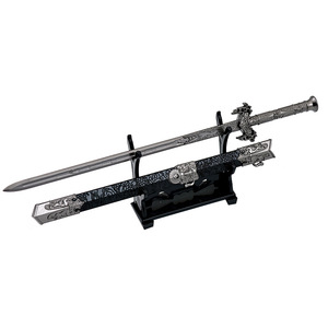 Llavero con Modelo de Espada de Juego de 22 cm de Largo, Arma Metálica Decorativa, Llavero Personalizado, Regalo para <span class=keywords><strong>Novio</strong></span> - Product Image 1