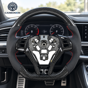 Volante Deportivo Personalizado de Fibra de Carbono y Cuero con LED para Nissan Sentra, Tiida, Qashqai y Lannia - Product Image 4