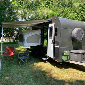 2023 tùy chỉnh trọng lượng nhẹ off-road <span class=keywords><strong>Pop</strong></span> Up đồ chơi Hauler Trailer du lịch Trailer với Lều để bán - Product Image 3