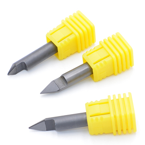 6 mét HSS Router End Mill kim cương <span class=keywords><strong>PCD</strong></span> công cụ đá cứng Granite cắt khắc bits 70 90 độ CNC Cutter cho đá cẩm thạch - Product Image 3