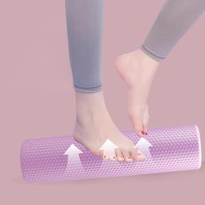 Rouleau en mousse EVA rond écologique en gros pour massage musculaire et yoga – Outil de yoga écologique et durable - Product Image 2