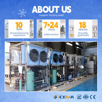 Máquina de Hacer Hielo en Tubo Industrial de Alta Calidad de 5T, 8T, 10T con Compresor Emerson, Beneficios de Alta Eficiencia
