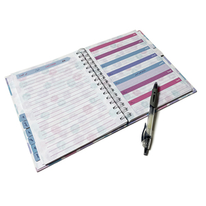 Agenda Personalizzata con Copertina Rigida e Spirale, Pianificatore Giornaliero, Settimanale e Mensile, Quaderno Organizzatore per Scuola e Ufficio - Product Image 3